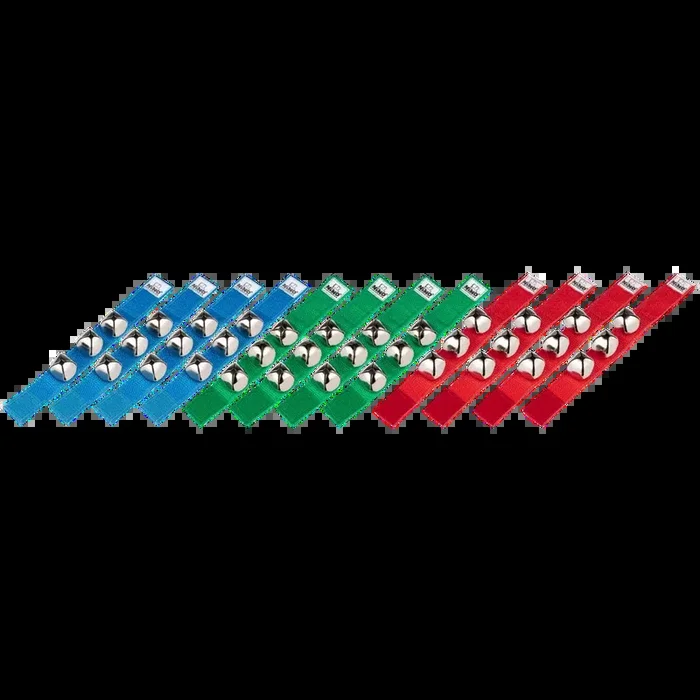 NINO Percussion Wrist Bell Set | 12Pcs