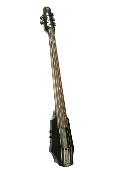 NS Design WAV5c 5-string electric cello (F to A) with tripod stand and travel bag,