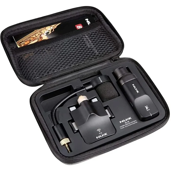 NU-X 2.4GHz Wireless Saxophone Microphone System