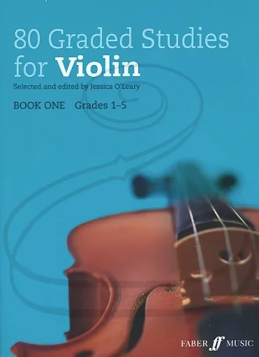 O’Leary: (collection) 80 Graded Studies for Violin, Bk.1 (violin) Faber Music