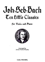 O4797 – Bach Ten Little Classics: Viola and Piano