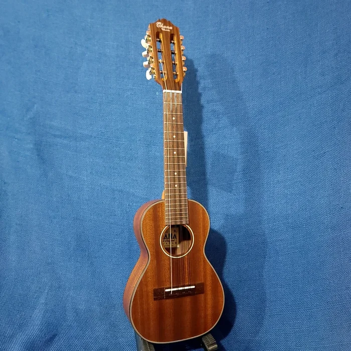 Ohana Concert Taropatch Blem 8 String CK-35-8 All Solid Mahogany Ukulele h589