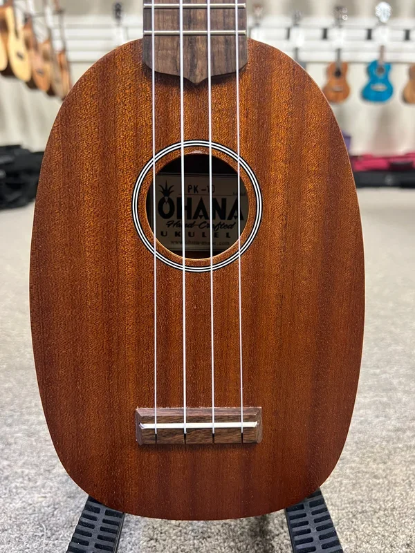 OHANA PK-10 Pineapple Soprano Ukulele – Great Student Starter Uke