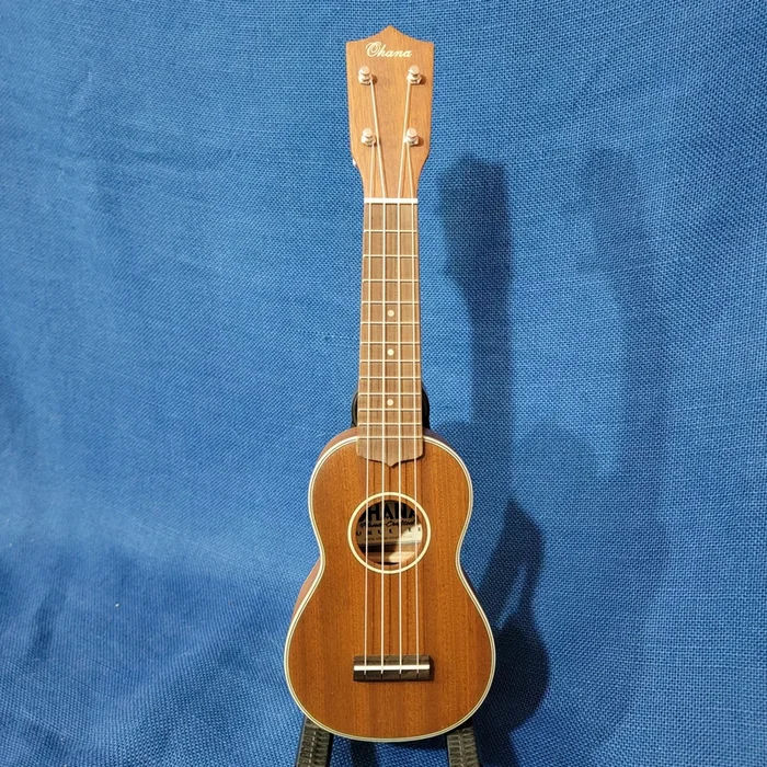 Ohana Sopranino SK-21 All Solid Mahogany Ukulele P086