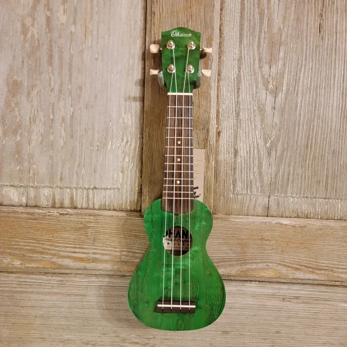 Ohana Sopranissimo O’Nina Green SK-08GN Laminate Willow Teenie Tiny Ukulele h948
