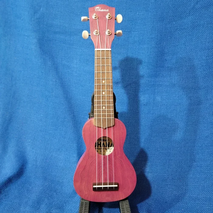 Ohana Sopranissimo O’Nina Purple SK-08PL Laminate Willow Teenie Tiny Ukulele p462