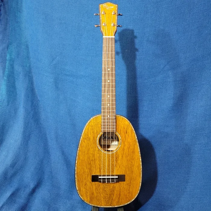 Ohana Tenor Pineapple PKT-220G All Solid Mango Ukulele P678