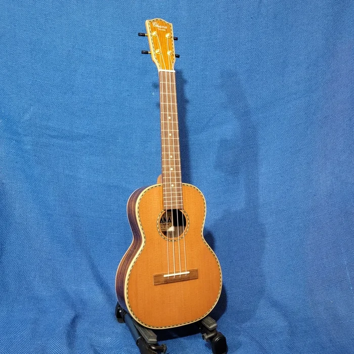 Ohana Tenor TK-40 All Solid Redwood / Rosewood Lim Edition Setup Ukulele h000