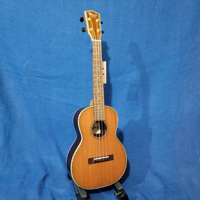Ohana Tenor TK-40 All Solid Redwood / Rosewood Lim Edition Setup Ukulele h002