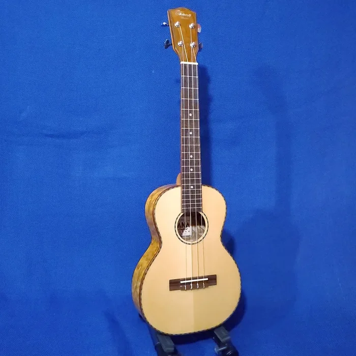Ohana Tenor TK-70WG Solid Spruce Top /Laminate Willow Ukulele i703