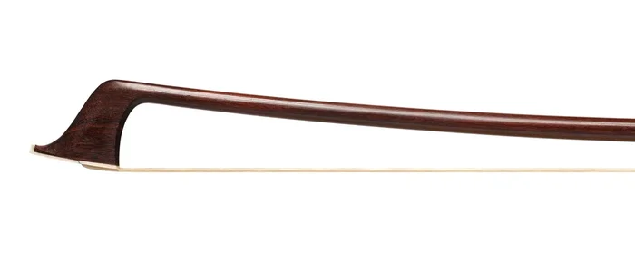 Old silver cello bow branded “135” on frog, 74.5g