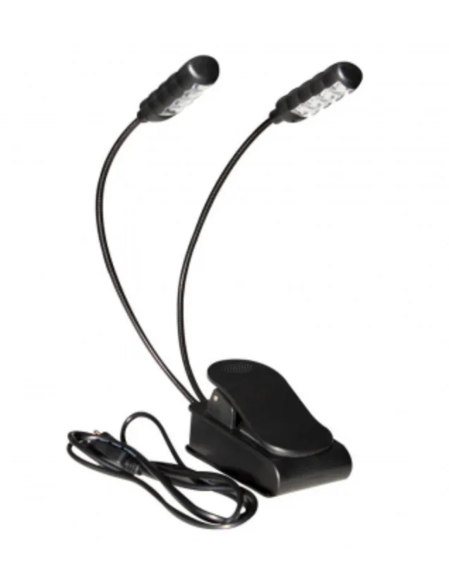 On-Stage LED2224 Dual USB Rechargeable Sheet Music Light