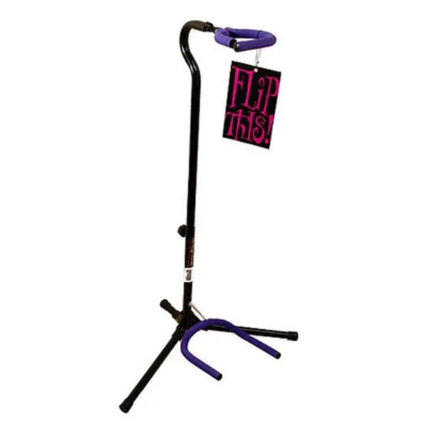 On-Stage Stands GS 7153B-P Flip-It! Self Locking Guitar Stand