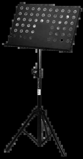 Orchestral Music Stand Black – Perforated