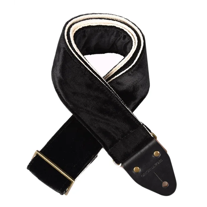 Original Fuzz Velvet Guitar Strap in Tribeca