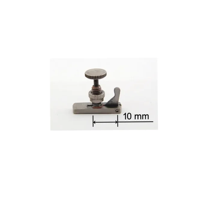 Otto Musica Titanium Hill Style Fine Tuner, Low Hook