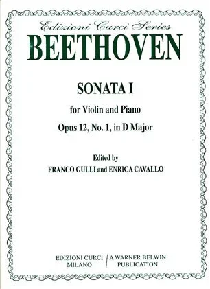 *OUT OF PRINT* Beethoven, L.van (Gulli): Sonata Op.12#1 in D major (violin & piano)