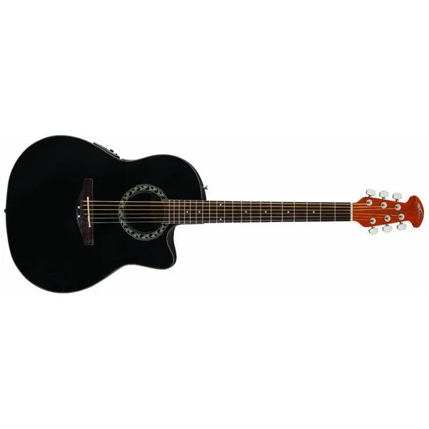 Ovation, Electro Acoustic Guitar, Applause Balladeer, AB24-Black AB24-5_142624