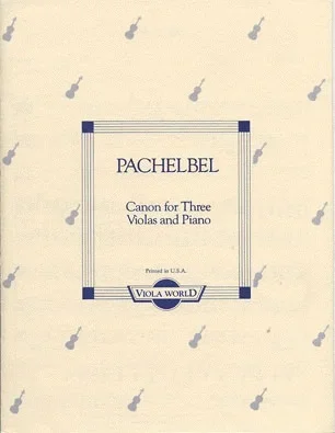 Pachelbel (Arnold): Canon (3 violas & piano)