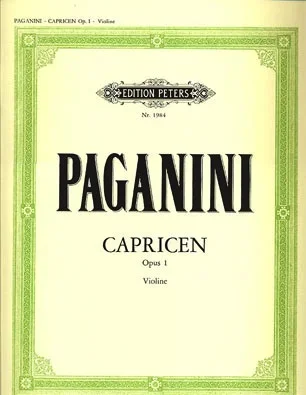 Paganini, Niccolo: 24 Caprices Op. 1 (violin)