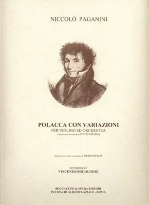 Paganini, Niccolo: Polacca con Variazioni (violin & piano)