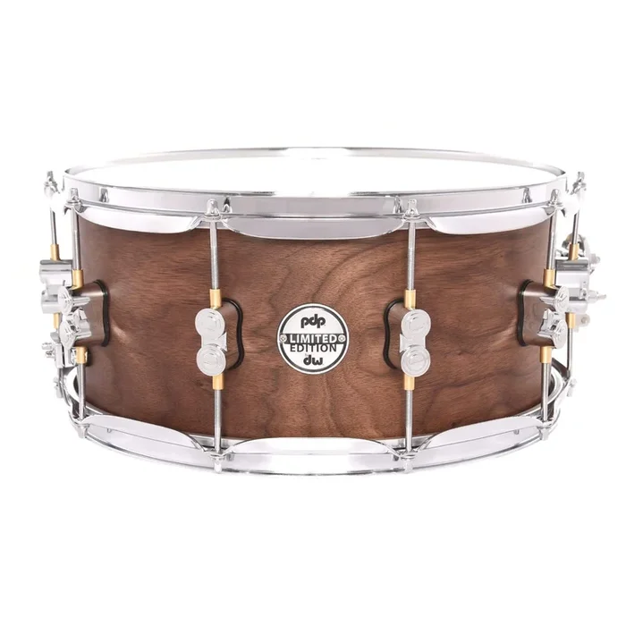 PDP 6.5×14 Concept Maple/Walnut 20-Ply Limited Edition Snare Drum Natural Satin