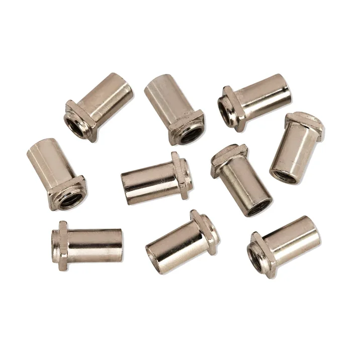 PDP by DW Juego de 10 Receptores de Varilla de Tensión 12-24 Zinc PDAXRES10