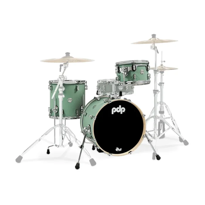 PDP Concept Maple Bop 3-piece Shell Pack – Satin Seafoam