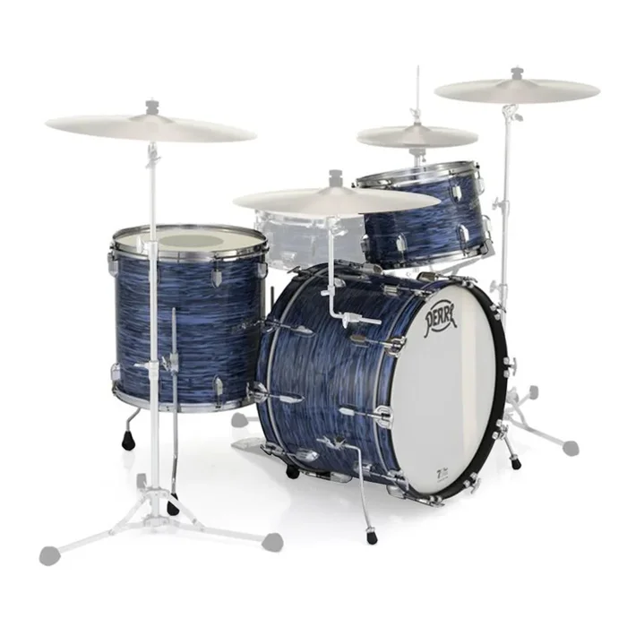 Pearl 75th Anniversary President Series Deluxe 22″ 3-Piece Shell Pack Lauan – Ocean Ripple