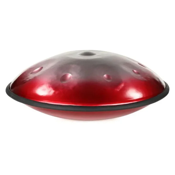 Pearl Awakening Series Euphonic Handpan 22″ Red Burst w/Bag, 9-Note Fm Scale
