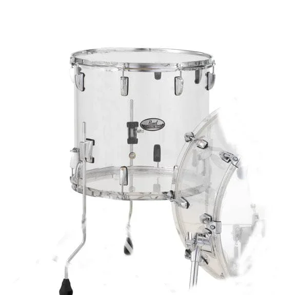 Pearl Crystal Beat Acrylic Floor Tom 14×13 Ultra Clear