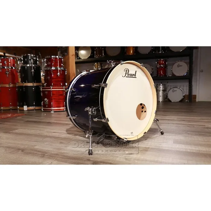 Pearl Decade Maple 18×14 Bass Drum w/Mount Kobalt Blue Fade