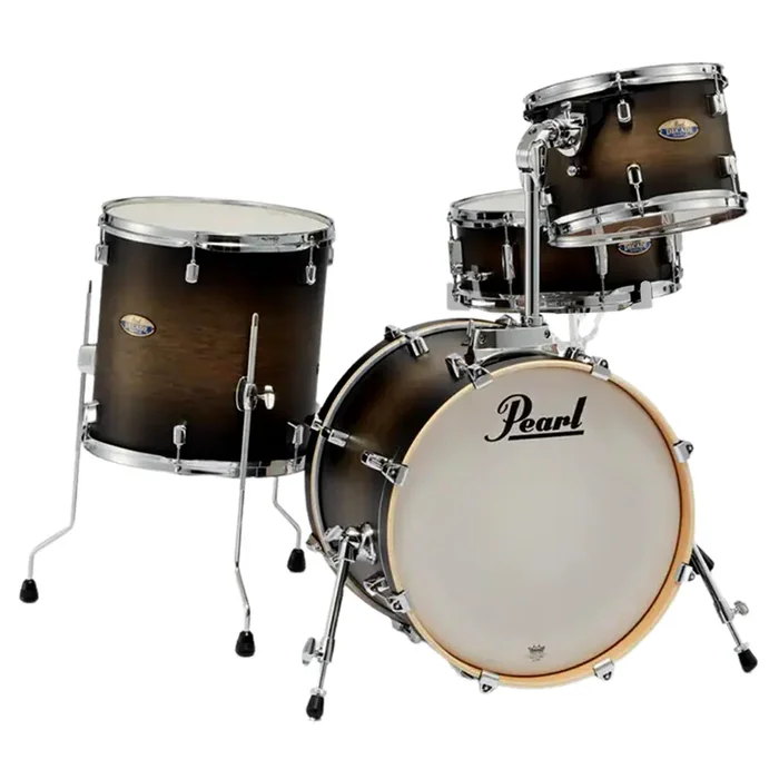 Pearl Decade Maple 18″ 4-Piece Bop Shell Pack – Satin Black Burst