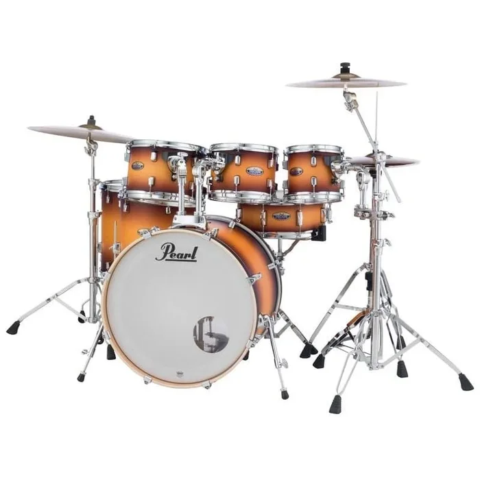 Pearl Decade Maple 7pc Drum Set Classic Satin Amburst