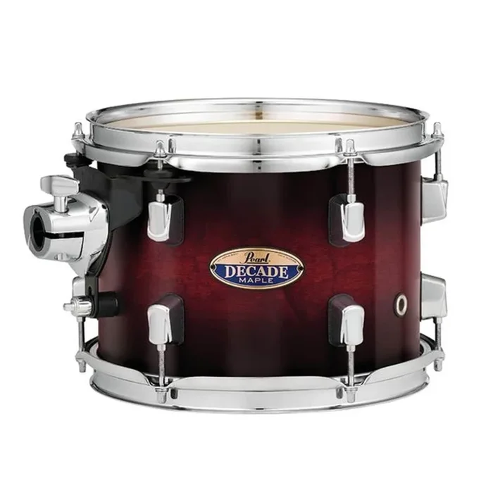 Pearl Decade Maple Tom 14×10 Deep Red Burst