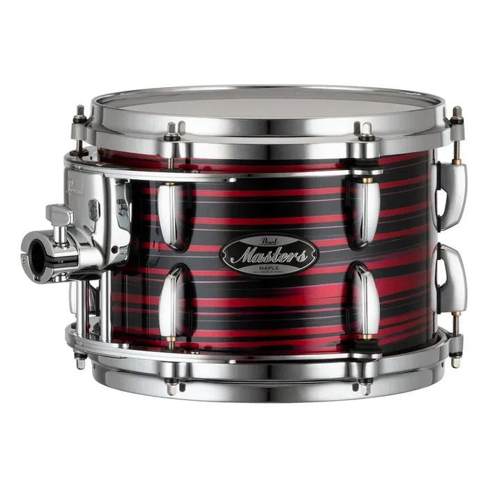 Pearl Masters Maple MM6 Tom 10×7 w/Standard R2 Mount Red Oyster Swirl