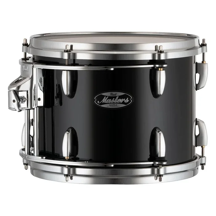 Pearl Masters Maple MM6 Tom 12×9 w/L-Bracket R2 Mount Piano Black