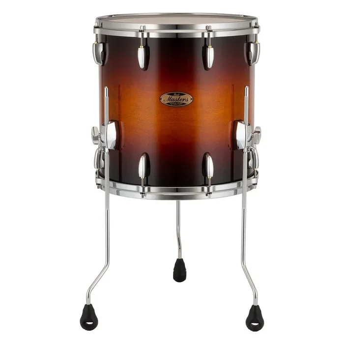 Pearl Masters Maple Pure Floor Tom 14×14 Vintage Tobacco Burst