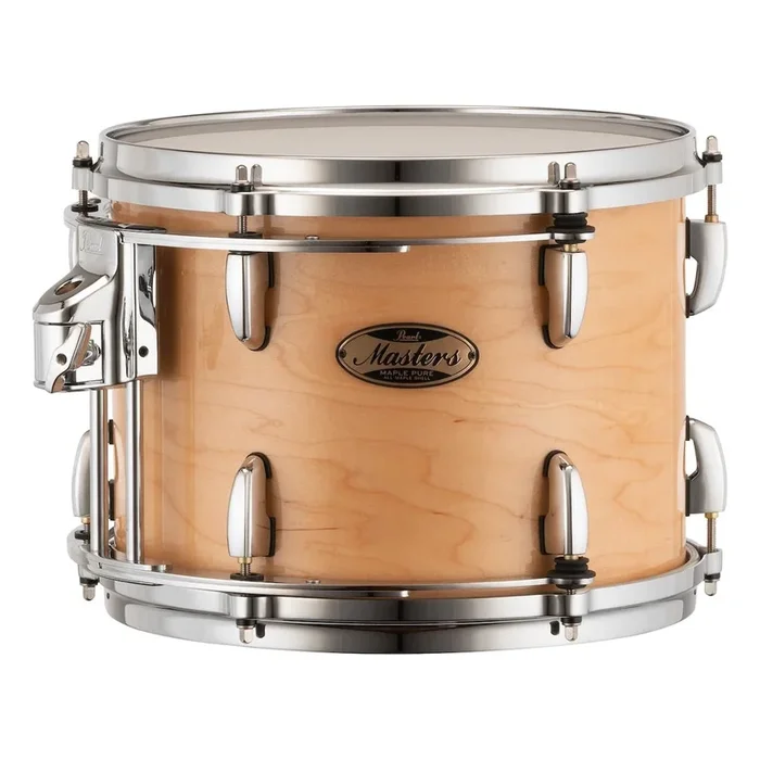 Pearl Masters Maple Pure Tom 12×9 w/L-Bracket R2 Mount Natural Maple