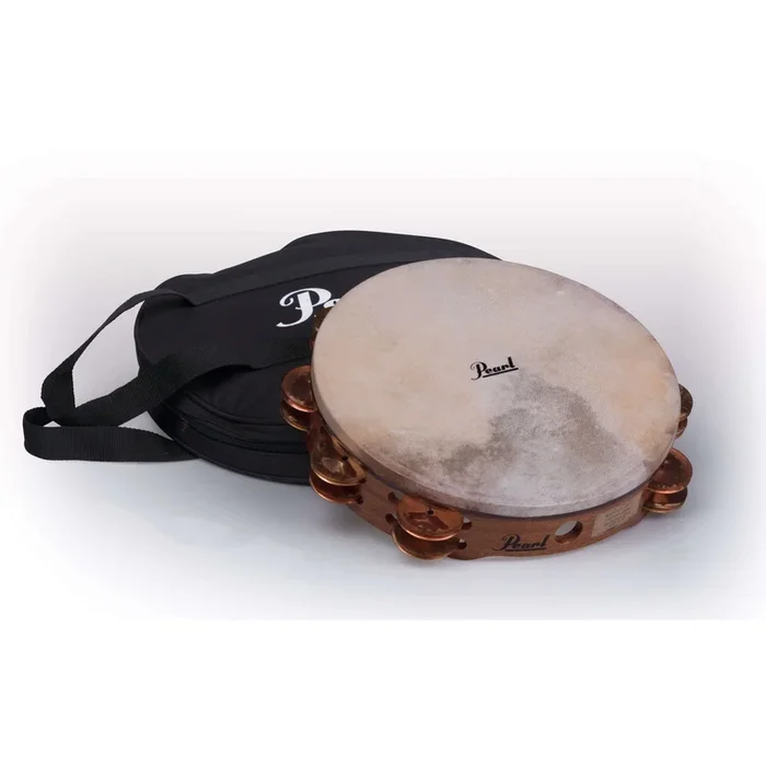 Pearl Orchestral Tambourines : Beryllium Copper/Phosphor Bronze 10″