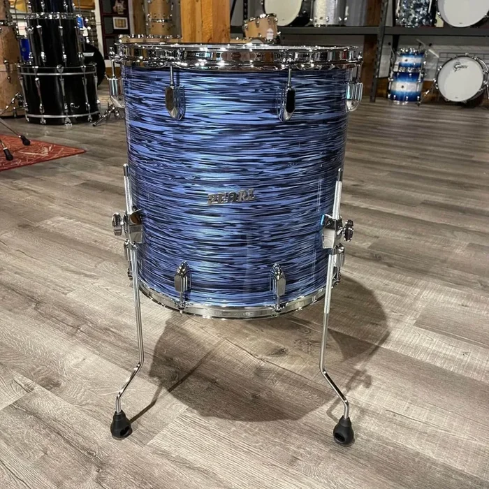Pearl President Series Deluxe Floor Tom 14×14 Ocean Ripple