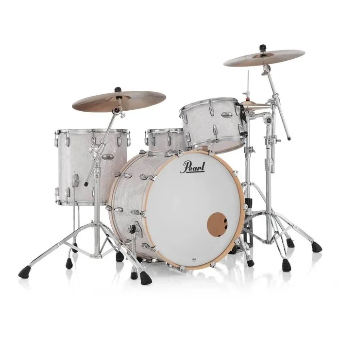 Pearl Professional Maple 3pc Drum Set 24/13/16 White Marine Pearl (w/Virgin BD)