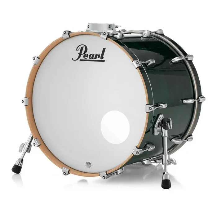 Pearl Professional Maple Bass Drum 20×14 w/BB3 Bracket Emerald Mist