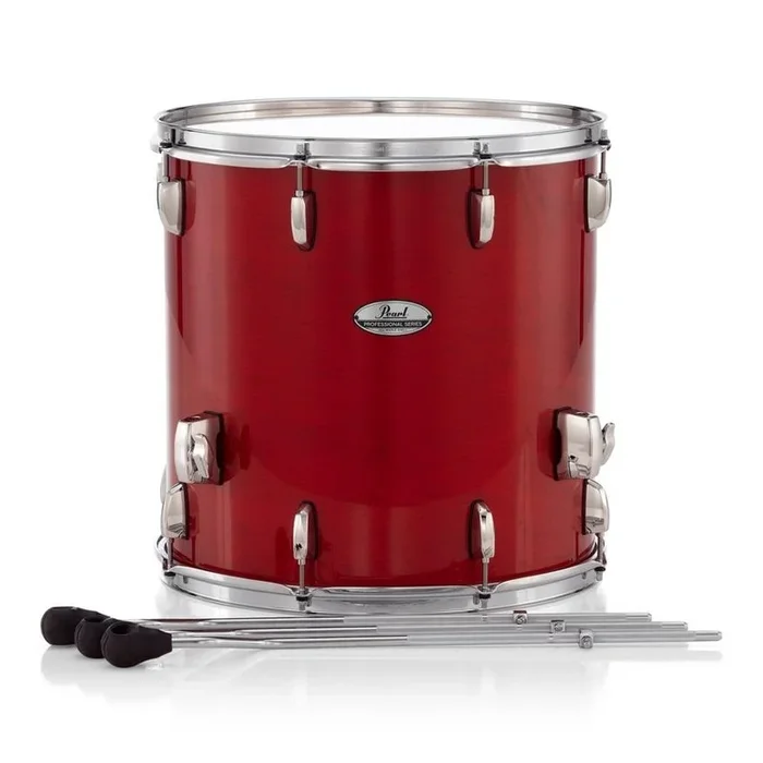 Pearl Professional Maple Floor Tom 14×14 Sequoia Red