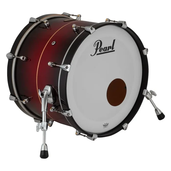 Pearl Reference One Bass Drum 20×14 (No Mount) Red Burst Stripe