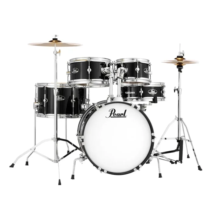 Pearl Roadshow Junior 5pc Drum Kit with Hardware – Jet Black