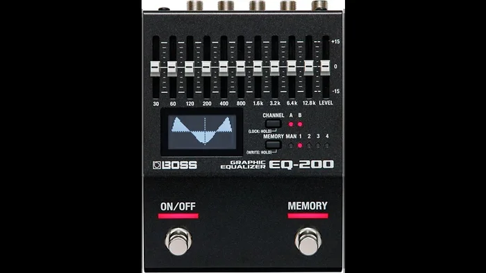 Pedal de Efectos de Ecualización Boss EQ-200