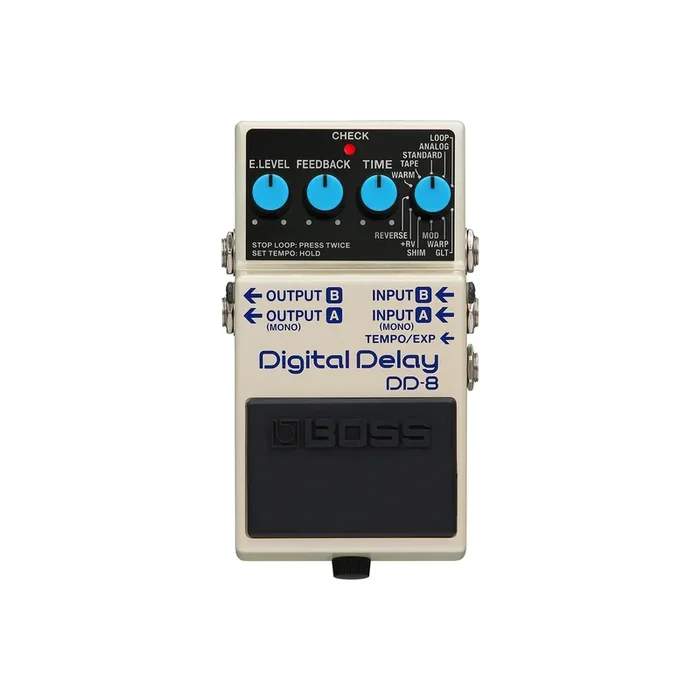 Pedal de Efectos de Retardo Digital Boss DD-8