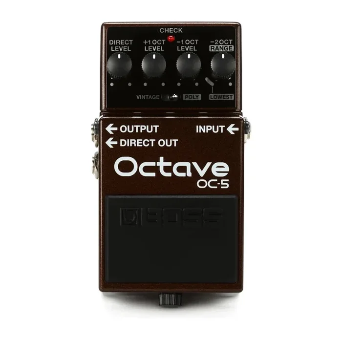 Pedal de Octava Boss OC-5 para Guitarra/Bajo