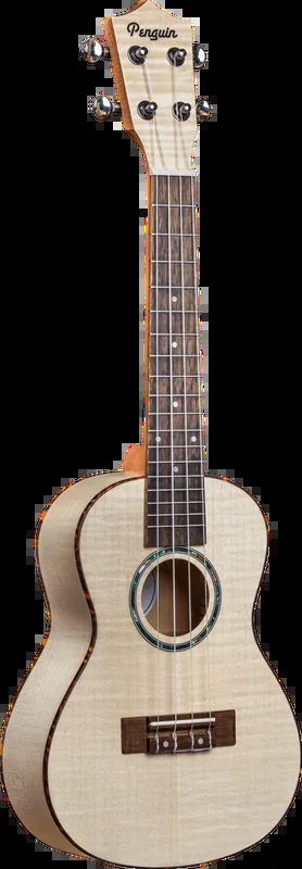 Penguin Concert Flamed Maple Ukulele 550C